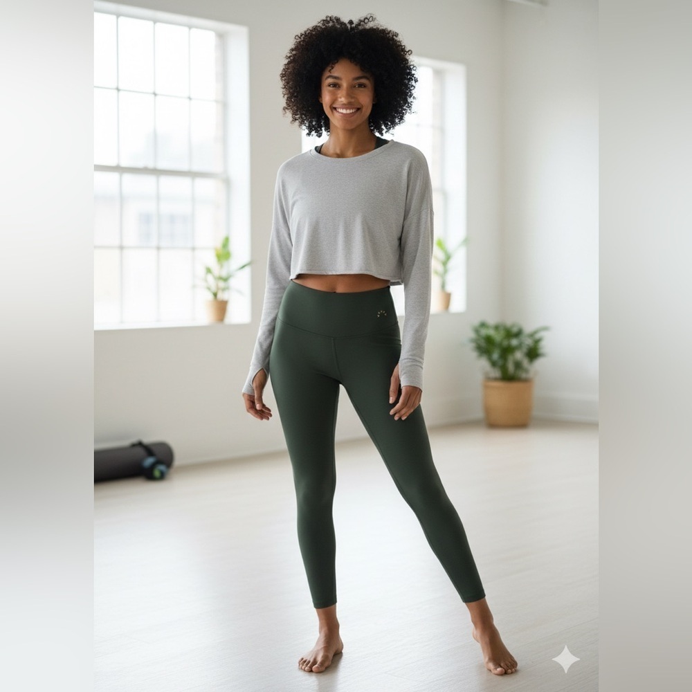 Varley Dark Green Leggings size XS